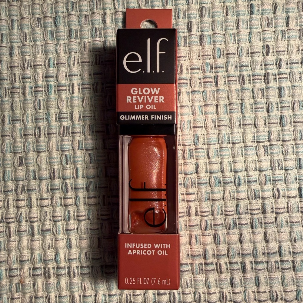e.l.f. Glow Reviver Lip Oil Glimmer - Super-neutral - 0.25 fl oz